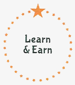 Learn And Earn Star Circle - Circle, HD Png Download, Transparent PNG