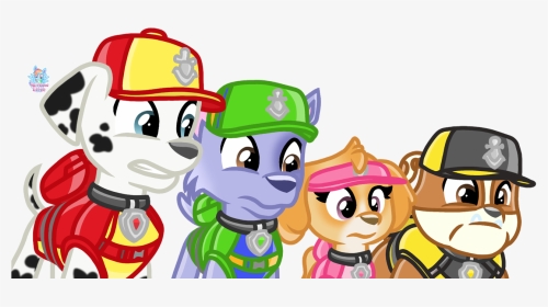 Paw Patrol Fanart Skye And Chase, HD Png Download, Transparent PNG