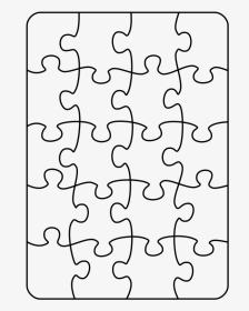 Jigsaw Puzzles Template Puzzle Video Game - Puzzle 20 Pieces Png, Transparent Png, Transparent PNG