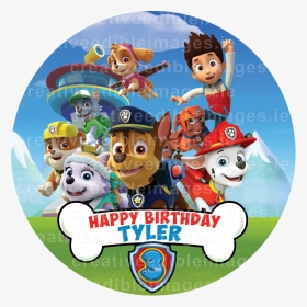 Paw Patrol Happy 4th Birthday Boy, HD Png Download, Transparent PNG
