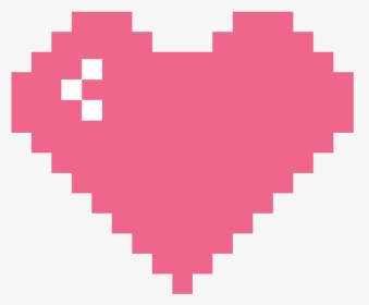 Undertale Pixel Heart Png - 8 Bit Heart Png, Transparent Png, Transparent PNG