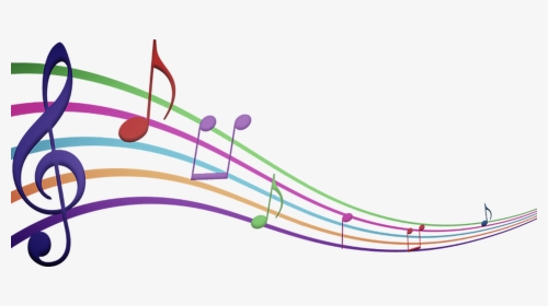 Colourful Music Notes Png Clipart , Png Download - Music Clipart Png, Transparent Png, Transparent PNG