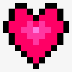 Heart, Png Pixel - Transparent 8 Bit Heart, Png Download, Transparent PNG