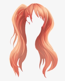 #sticker #anime #hair #animehair #girl #animegirl #animegirlhair - Anime Girl Hair Png, Transparent Png, Transparent PNG