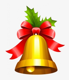 Simple Xmas Bell Png - Vector Christmas Bell Png, Transparent Png, Transparent PNG