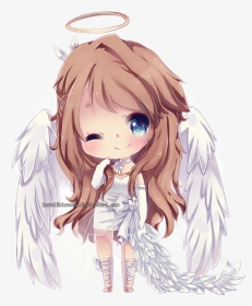 Anime Chibi Angel Girl, HD Png Download, Transparent PNG