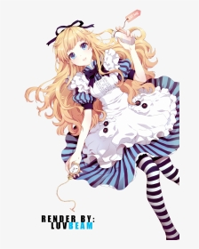 Alice In Wonderland Anime Style, HD Png Download, Transparent PNG