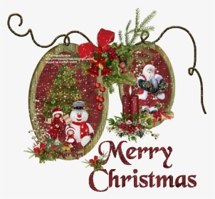 Merry Christmas Glitter Gif, HD Png Download, Transparent PNG