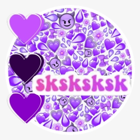 #freetoedit #purple #aesthetic #emoji #sksksksk #taylorswift - Vsco Girl, HD Png Download, Transparent PNG