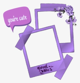 #yourecute #youre #cute #purple #aesthetic #tumblr - Paper, HD Png Download, Transparent PNG