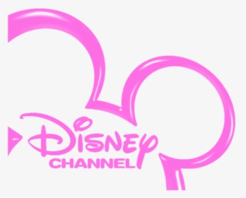 #soft #aesthetic #tumblr #kawaii #niche #nichememes - Pink Disney Channel Logo, HD Png Download, Transparent PNG