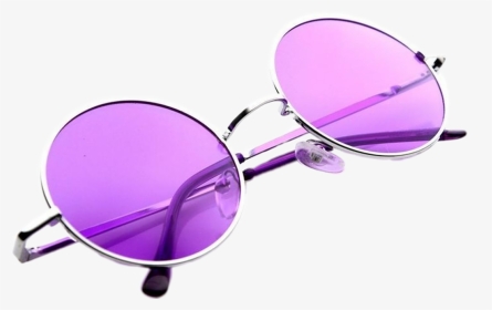 #aesthetic #sunglasses #glasses #purple - Transparent Purple Aesthetic Png, Png Download, Transparent PNG