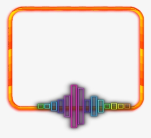 Neon Border Png - Neon Frame Transparent Png, Png Download, Transparent PNG