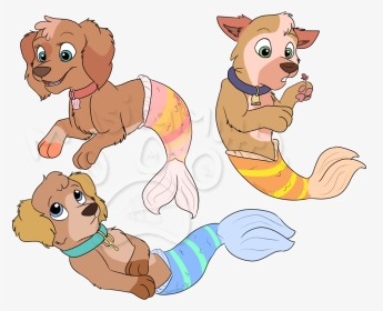 28 Collection Of Paw Patrol Mer Pup Coloring Pages - Cartoon, HD Png Download, Transparent PNG