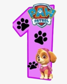 Paw Patrol Numero 1, HD Png Download, Transparent PNG