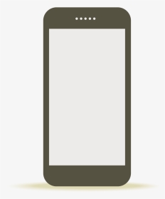 Mobile Drawing Smartphone - Phone Cartoon Transparent Background, HD Png Download, Transparent PNG