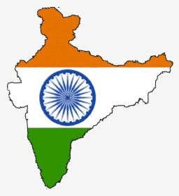 Demand Indian Hospital Provide Better Care For Patients - Indian Flag Country Shape, HD Png Download, Transparent PNG