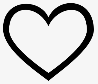 Heart, Png Line Clip Free - Heart Line Icon Png, Transparent Png, Transparent PNG