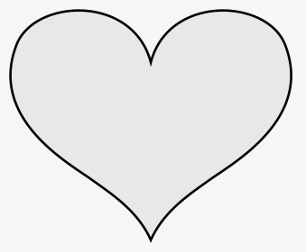 Heart And Line Clipart Clipart Black And White Library - Heart Svg File, HD Png Download, Transparent PNG