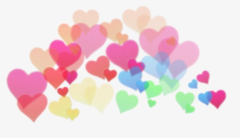 #heartcrown #rainbow - Heart, HD Png Download, Transparent PNG