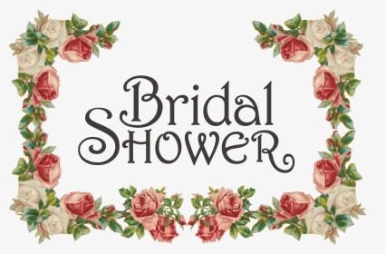 Transparent Bridal Shower Invitation Clipart - Flower Page Border Design, HD Png Download, Transparent PNG