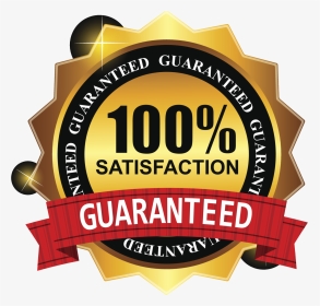100 Satisfaction Guarantee Logo Png, Transparent Png, Transparent PNG