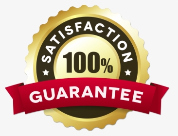Satisfaction Guaranteed Badge Png - 100 Satisfaction Guaranteed Logo ...