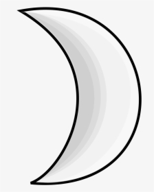 Clipart Moon Sliver - Weather Symbols Moon, HD Png Download, Transparent PNG