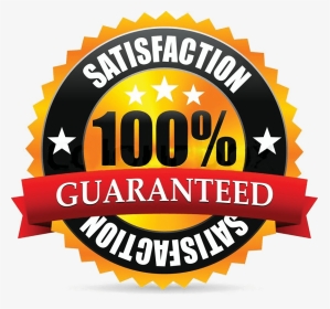 100 Satisfaction Guarantee Seal, HD Png Download, Transparent PNG