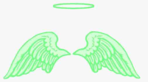 #angelwings #wing #freetoedit #green #angelwing #wings - Angels Wings Clipart Png, Transparent Png, Transparent PNG