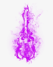 #guitar #flames #ftestickers - Guitar Creative Png, Transparent Png, Transparent PNG