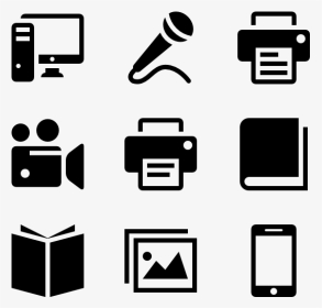 Media Art Png - Travel Icons Vector Png, Transparent Png, Transparent PNG