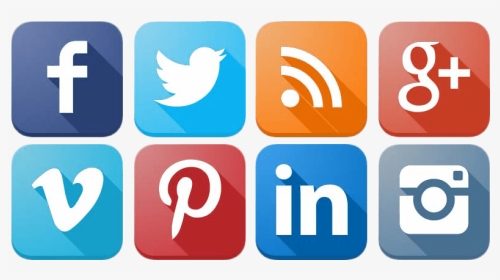 Social Media Icons - Social Media Logos Pdf, HD Png Download, Transparent PNG