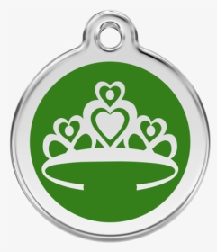 Green Crown Pet Tag - Red Dingo, HD Png Download, Transparent PNG