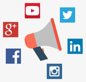 Social Media Marketing - Business Social Media Illustration, HD Png Download, Transparent PNG