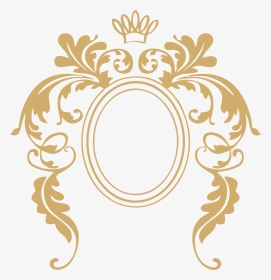 Frame Baroque Ii - Beauty And The Beast Mirror Frame, HD Png Download, Transparent PNG
