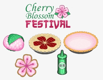 Cherry Blossom Festival Ingredients - Papa's Sushiria Cherry Blossom Festival, HD Png Download, Transparent PNG