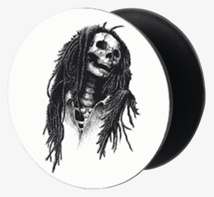 Bob Marley Dibujo Calavera, HD Png Download, Transparent PNG