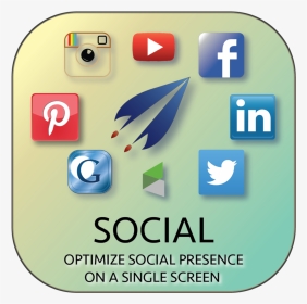 Social Media Pad Logo - Graphic Design, HD Png Download, Transparent PNG