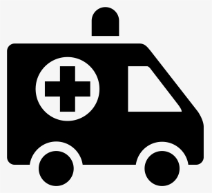Graphic Black And White Stock Icon Free Download Png - Ambulance Icon Vector, Transparent Png, Transparent PNG