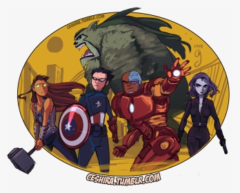 Teen Titans Avengers, HD Png Download, Transparent PNG