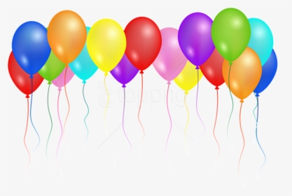 Birthday Balloons Portable Network Graphics Birthday - Transparent Background Birthday Balloons, HD Png Download, Transparent PNG