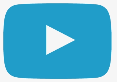 Youtube Icon Png Blue Play Button Clipart Best - Blue Youtube Logo Png, Transparent Png, Transparent PNG