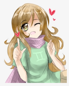 Anime Girl With Hazel Eyes, HD Png Download, Transparent PNG