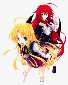 #anime #highschooldxd #riasgremory #red #demon #blonde - Asia Argento Dxd, HD Png Download, Transparent PNG