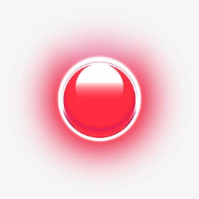 Btn Glow Red - Circle, HD Png Download, Transparent PNG