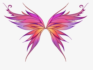 Anime Fairy Wings Design, HD Png Download, Transparent PNG