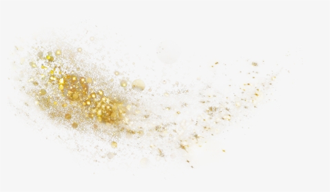 #golden #gold #dust #glitter #magic# - Macro Photography, HD Png Download, Transparent PNG