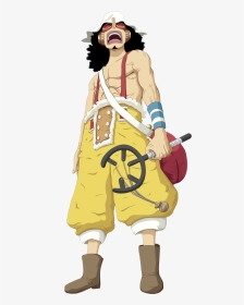 Blackbeard Drawing One Piece - One Piece Usopp Character, HD Png Download, Transparent PNG