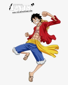 One Piece Luffy Render, HD Png Download, Transparent PNG